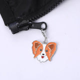 Enamel Dog Charm for Jewelry Making Earring Pendant Bracelet Necklace