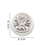 20Pcs Mix Round Birthday Bead Floating Charms for Memory Locket Necklace