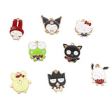 10pcs Enamel Cartoon Animal Charms for Jewelry Making DIY Finding
