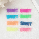 20pcs DIY Sweet Charms Necklace Pendant for Women's Jewelry Decoration