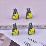 10pcs Totoro Resin Charms Pendant DIY Earring Keychain Necklace Jewelry Supplies