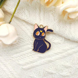 10 PCS Cat Animal Enamel Pendant DIY Earring Jewelry Keychain Charm