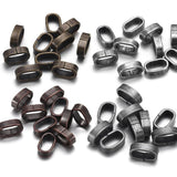 10 Stainless Steel Spacer Beads Square Large Hole Charms for Bracelet Making