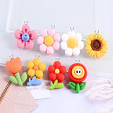 10pcs Sun Flower Charms Pendants DIY Phone Earrings Key Chains Jewelry C571