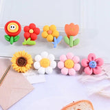 10pcs Sun Flower Charms Pendants DIY Phone Earrings Key Chains Jewelry C571