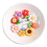 10pcs Sun Flower Charms Pendants DIY Phone Earrings Key Chains Jewelry C571