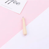 6pcs Baseball Charms Enamel Pendants DIY Jewelry Making