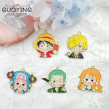 10pcs Alloy Drip Charm Cartoon Character Pendant DIY Keychain Bracelet Jewelry