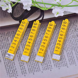 10pcs/pack Triangle Arcylic Ruler Charms for DIY Jewelry Making