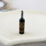 10pcs Beer Wine Bottle Resin Earring Charms Pendant for Jewelry Findings