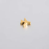 5pcs 10mm Stainless Steel Aircraft Charms for DIY Jewelry Making