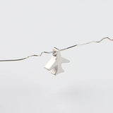 5pcs 10mm Stainless Steel Aircraft Charms for DIY Jewelry Making