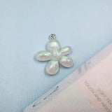 10pcs Pearl Resin Charms for DIY Earring Keychain Jewelry Making C907