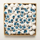 DIY Eye Pattern Wooden Beads Crafts Jewelry Kit