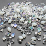 30Pcs 8x13mm Austria Crystal Teardrop Beads Multicolor