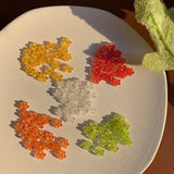 100pcs Mini Flower Beaded DIY Hairpin Earrings Accessories