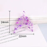 10/20pcs/lot Mermaid Tail Resin Charms for DIY Jewelry Making