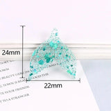 10/20pcs/lot Mermaid Tail Resin Charms for DIY Jewelry Making