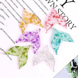 10/20pcs/lot Mermaid Tail Resin Charms for DIY Jewelry Making