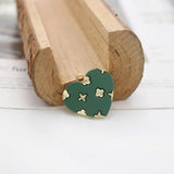10pcs/Lot Heart Oil Enamel DIY Charms for Jewelry Making