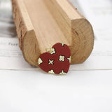 10pcs/Lot Heart Oil Enamel DIY Charms for Jewelry Making