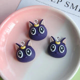 10Pcs Cartoon Animals Resin Charms for DIY Jewelry Making