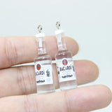 10Pcs Drink Bottle Resin Charm Pendant DIY Jewelry Making Accessories