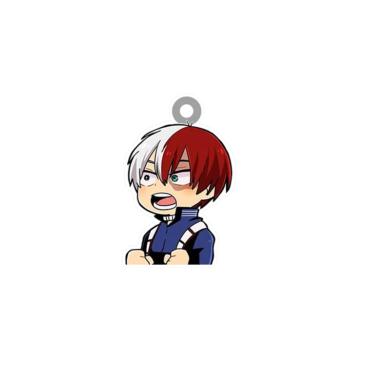 My Hero Academia Acrylic Charms For Jewelry Making