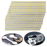 100Pcs Paper Jewelry Sticker Ring Size Tag Labels Display Cards