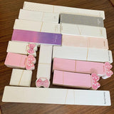 20pcs Hair Clip Cards Hair Accessories Display Card Multi-style Packaging Tag