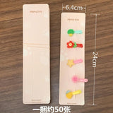 20pcs Hair Clip Cards Hair Accessories Display Card Multi-style Packaging Tag