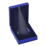 LED Light Jewelry Display Case Premium Pendant Necklace Wedding Supplies