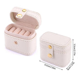 Mini Jewelry Display Case Ring Box Cabinet Armoire Portable Organizer