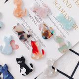 10pcs 25mm Cat Acrylic Charms Pendant DIY Jewelry Accessories
