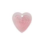 10Pcs Pink Heart Charms DIY Jewelry Making Earrings Necklace Pendant
