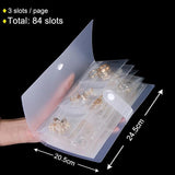 Jewelry Storage Book Anti-oxidation Bags Drawer Earrings Organizer