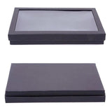 Earrings Jewelry Display Holder Organizer 36 Slots Ring Box Tray Storage Case