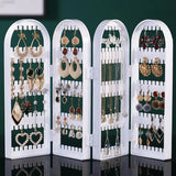 Jewelry Display Rack Earrings Holder Organizer Storage Stand