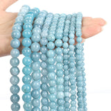 Natural Stone Beads Aquamarine Agate Jades Hematite Spacer Beads