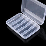 5 Grids Plastic Storage Containers Box for Earrings Bracelet Fishing Gear