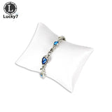Jewelry Pillow Stand Holder Organizer Bracelet Case Bangle Anklet Watch