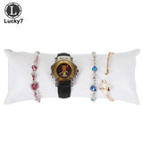 Jewelry Pillow Stand Holder Organizer Bracelet Case Bangle Anklet Watch
