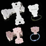 50 Animal Shape Jewelry Display Cards for DIY Necklace Headwear Packaging