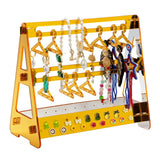 Jewelry Storage Earring Display Stand Large Capacity Coat Hanger Rack