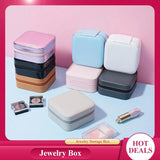 Portable Travel Jewelry Organizer Necklace Display Storage Box