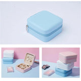 Portable Travel Jewelry Organizer Necklace Display Storage Box