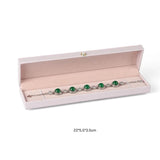 Pearl Clasp Jewelry Box for Rings Necklace Earrings