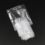 100pcs Ziplock Plastic Bags Jewelry Reclosable Storage Bag