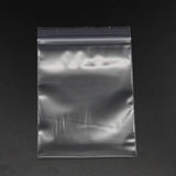 100pcs Ziplock Plastic Bags Jewelry Reclosable Storage Bag