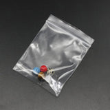100pcs Ziplock Plastic Bags Jewelry Reclosable Storage Bag